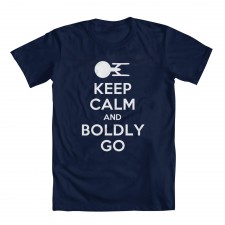 Keep Calm Boldly Go